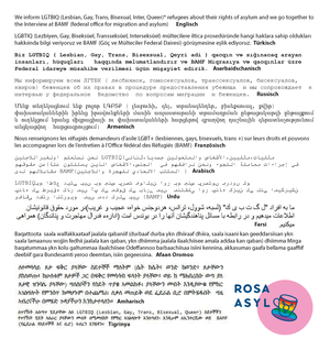 Rosa Asyl Info mehrsprachig