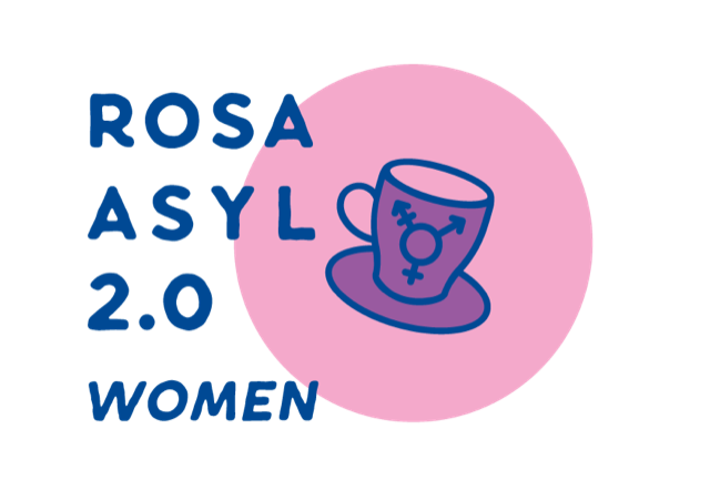Logo Rosa Asyl 2.0 Women